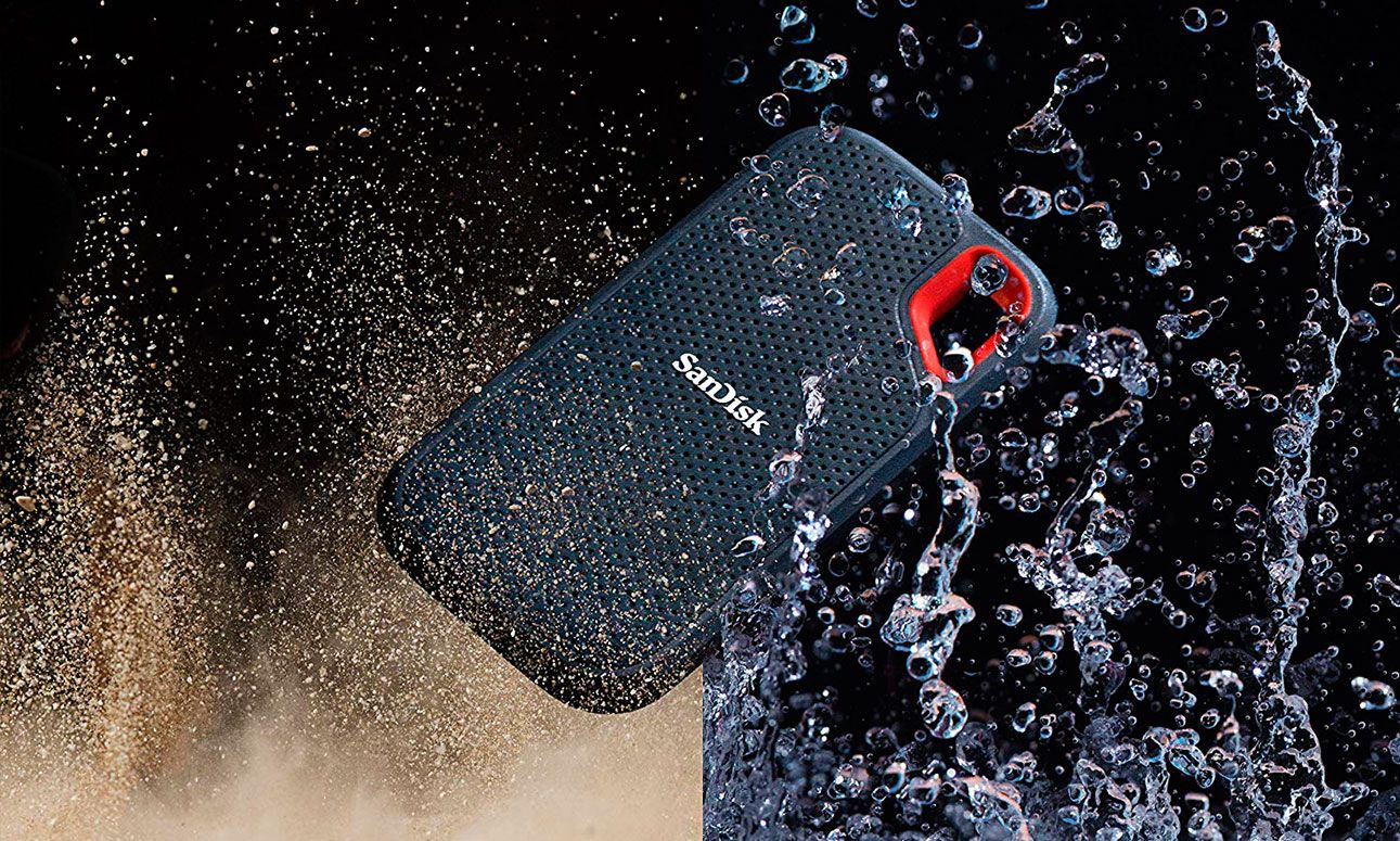 ssd resistente al polvo y al agua