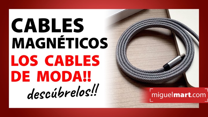 Cables MAGNÉTICOS de Carga RÁPIDA “Magtame” - Adiós a los Enredos, Hola a la Organización
